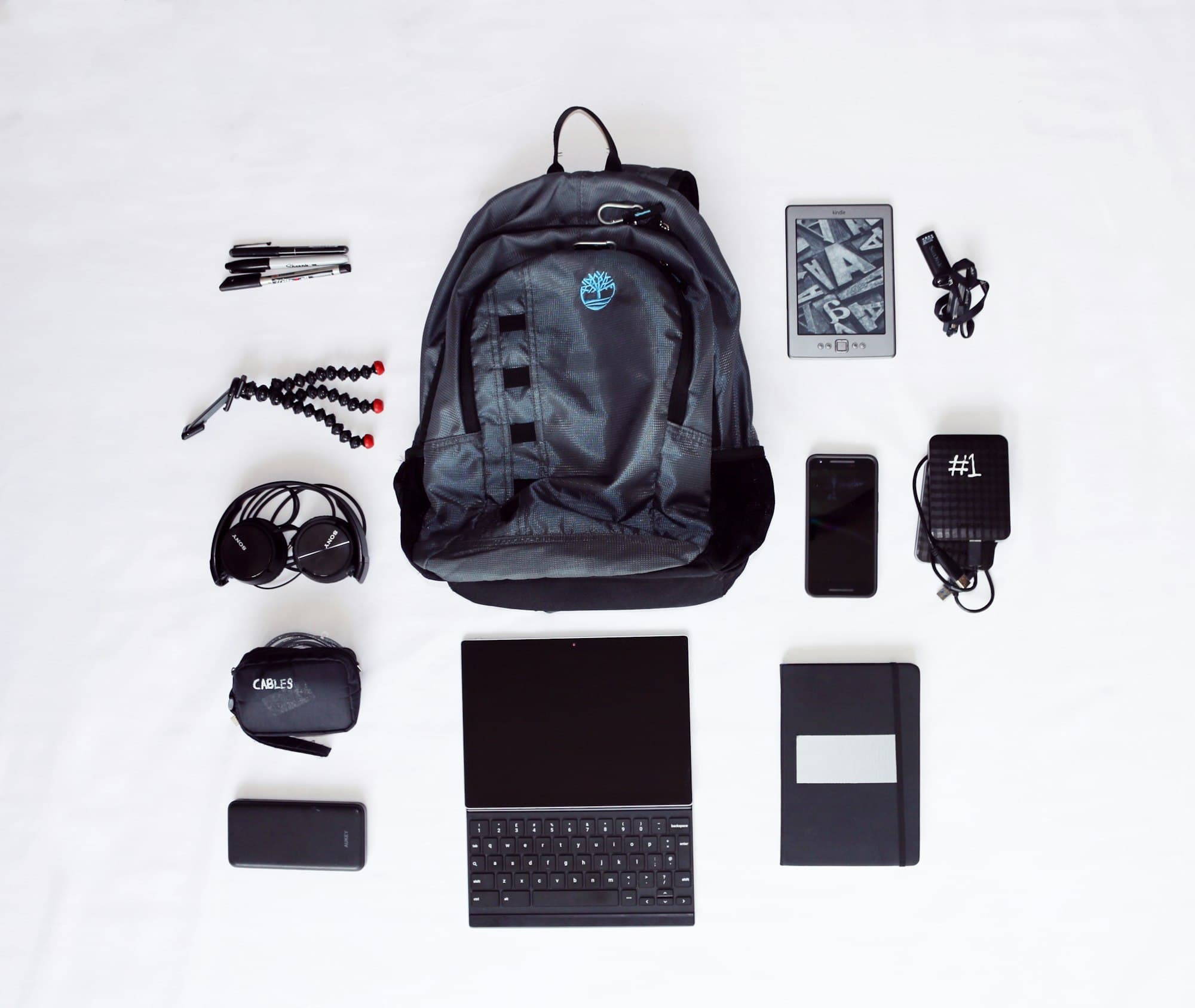 Illustration for Daniel's Social Media Hardware Bag