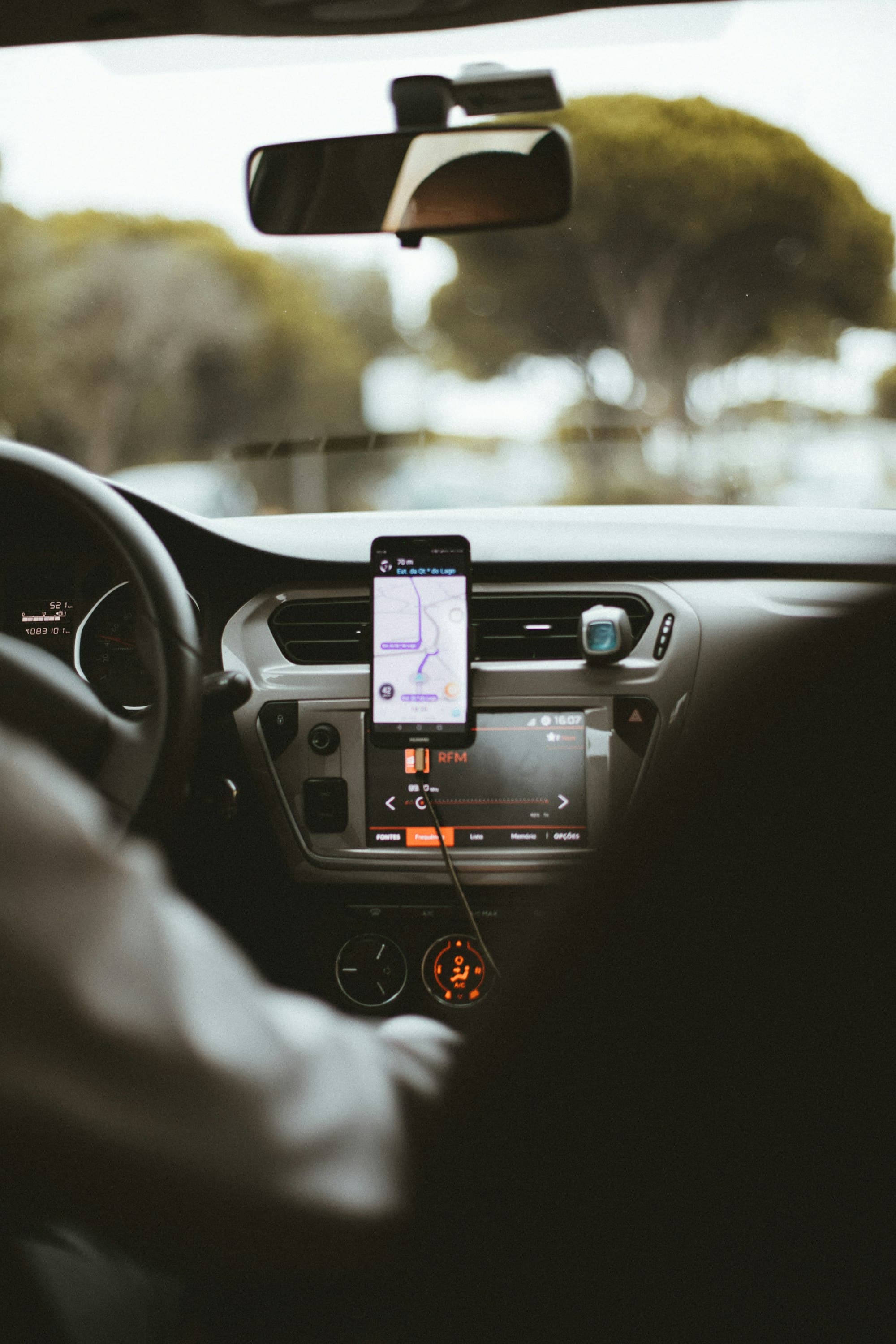 Illustration for Uber: Me and my Driver... ish.