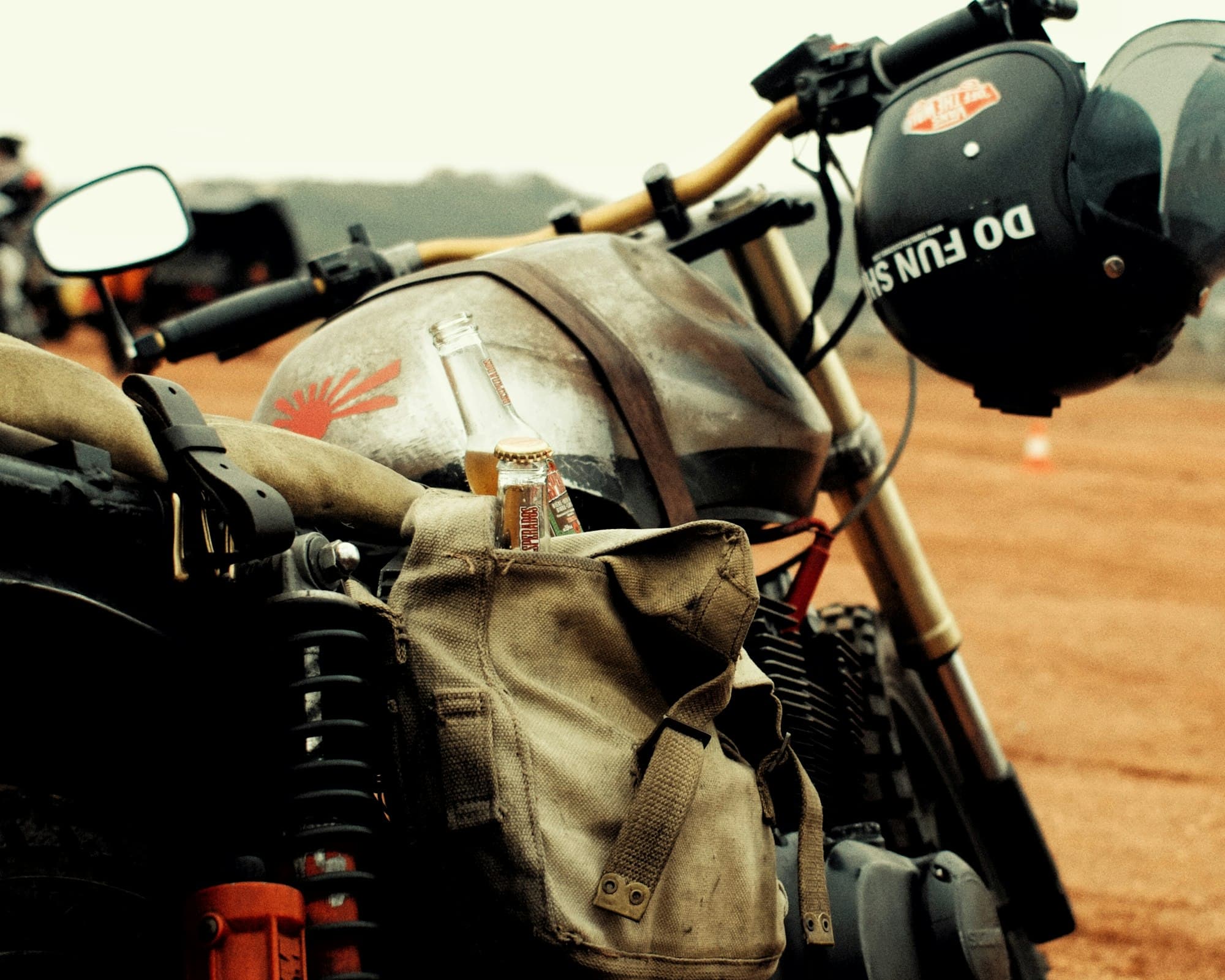 Illustration for How I added a GPS unit to my motorcycle, using a spatula
