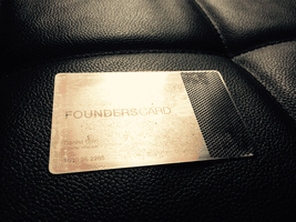 Illustration for Got My FoundersCard Today
