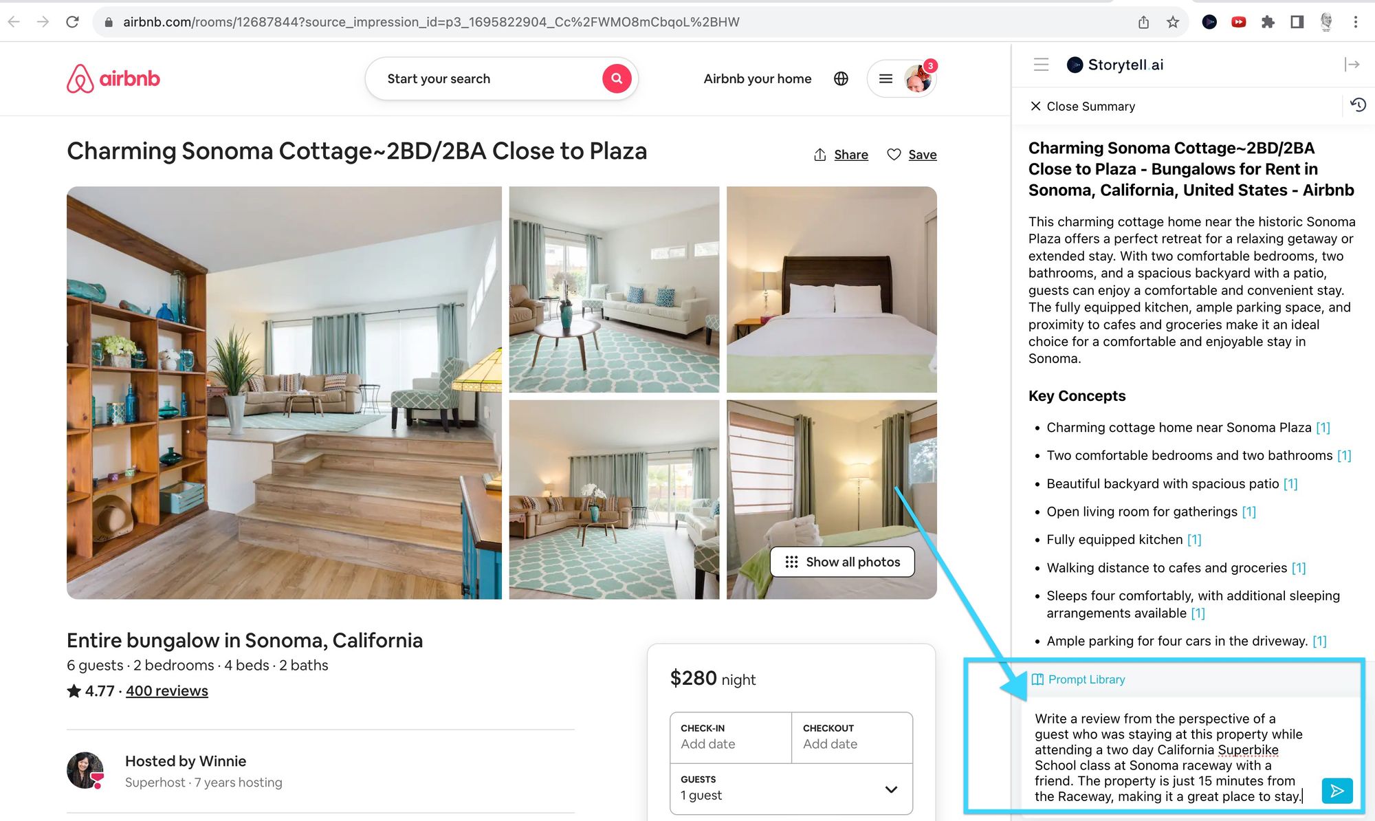 How I'm using AI as an Airbnb host to generate in-depth 5 star reviews from guests