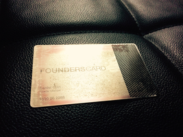 Got My FoundersCard Today